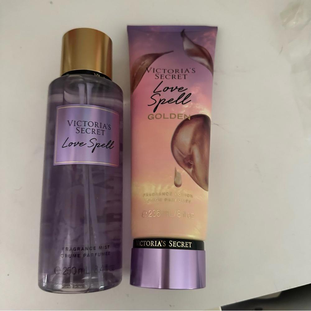 Victoria Secret Love Spell lotion and Mist